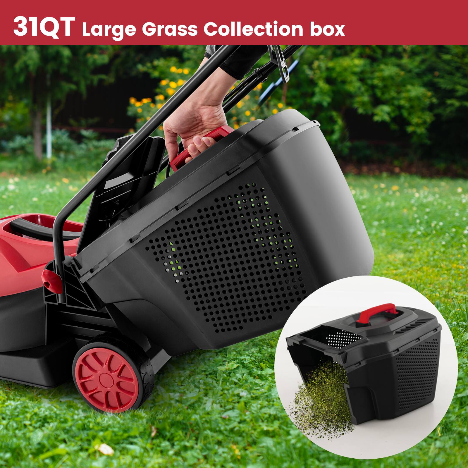 31QT Large Grass Collection box