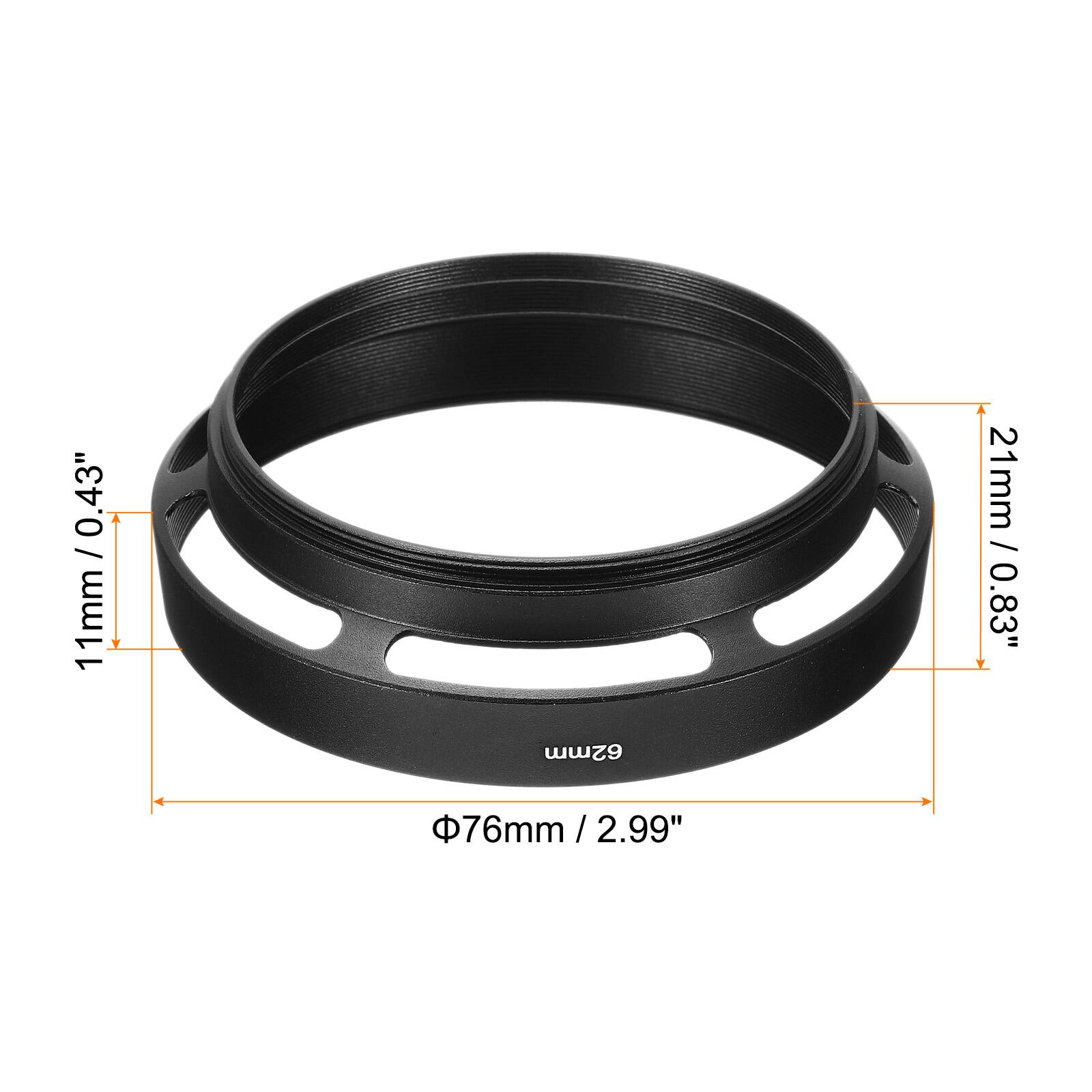 11mm / 0.43"  
62mm  
76mm / 2.99"  
21mm / 0.83"
