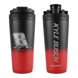 WinCraft - Kyle Busch 26oz. Stainless Steel Blender Bottle - Multicolor