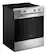 Angle. Whirlpool - 30 in. Wide 5 elements 5.3 cu. ft. Slide-In Electric Range with No Preheat and Slow Cook Modes - Stainless Steel.