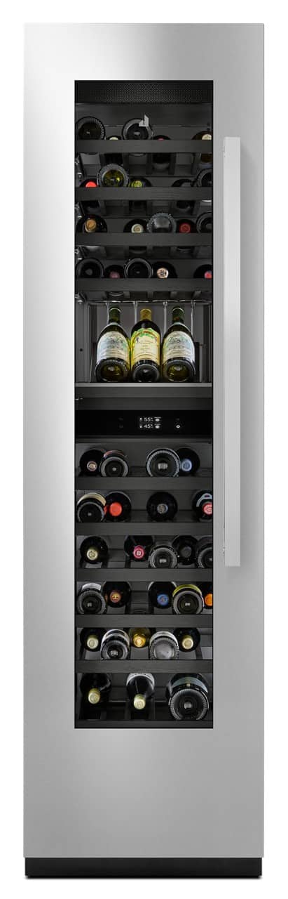 Rise Left Swing 18" Wine Column Panel Front
