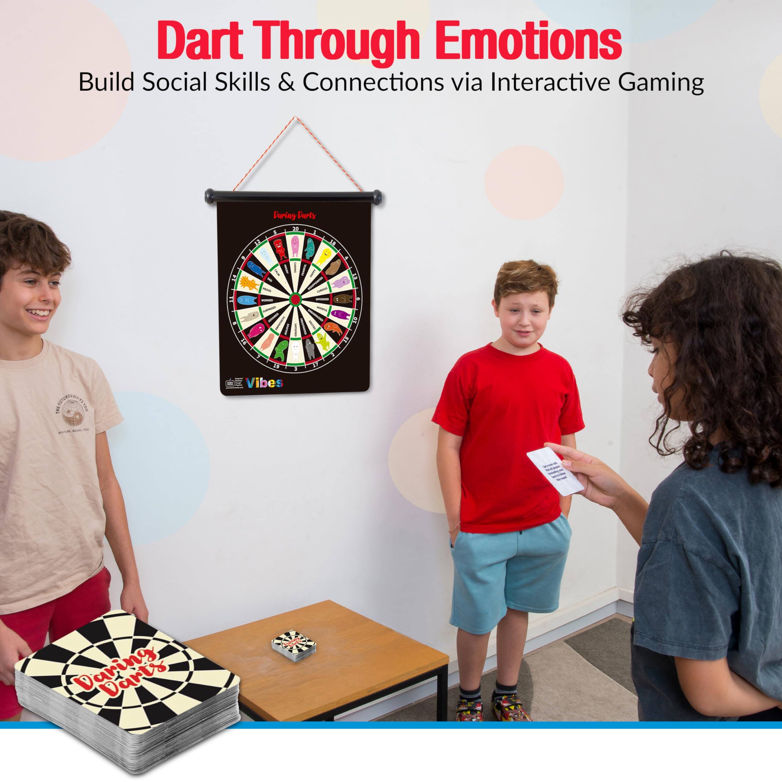 Dart Through Emotions  
Build Social Skills & Connections via Interactive Gaming