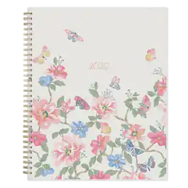2026 Blue Sky Fly By 8.5" x 11" Weekly & Monthly Planner, Plastic Cover, (140195-26) - Multicolored