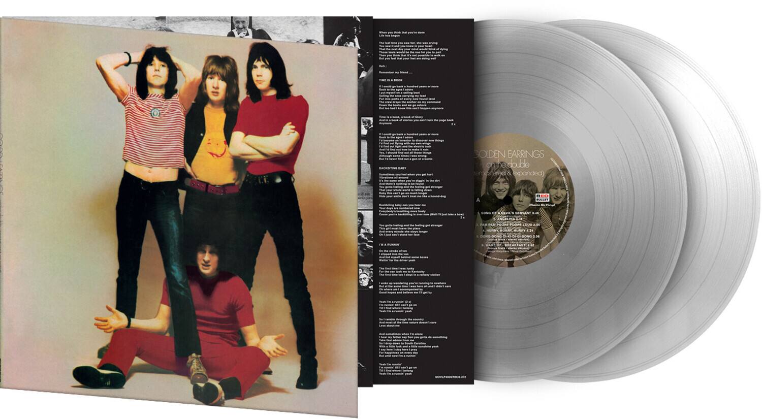 Golden Earring - On The Double - Limited 180-Gram Crystal Clear Vinyl   - VINYL LP price history on PriceWatchPro
