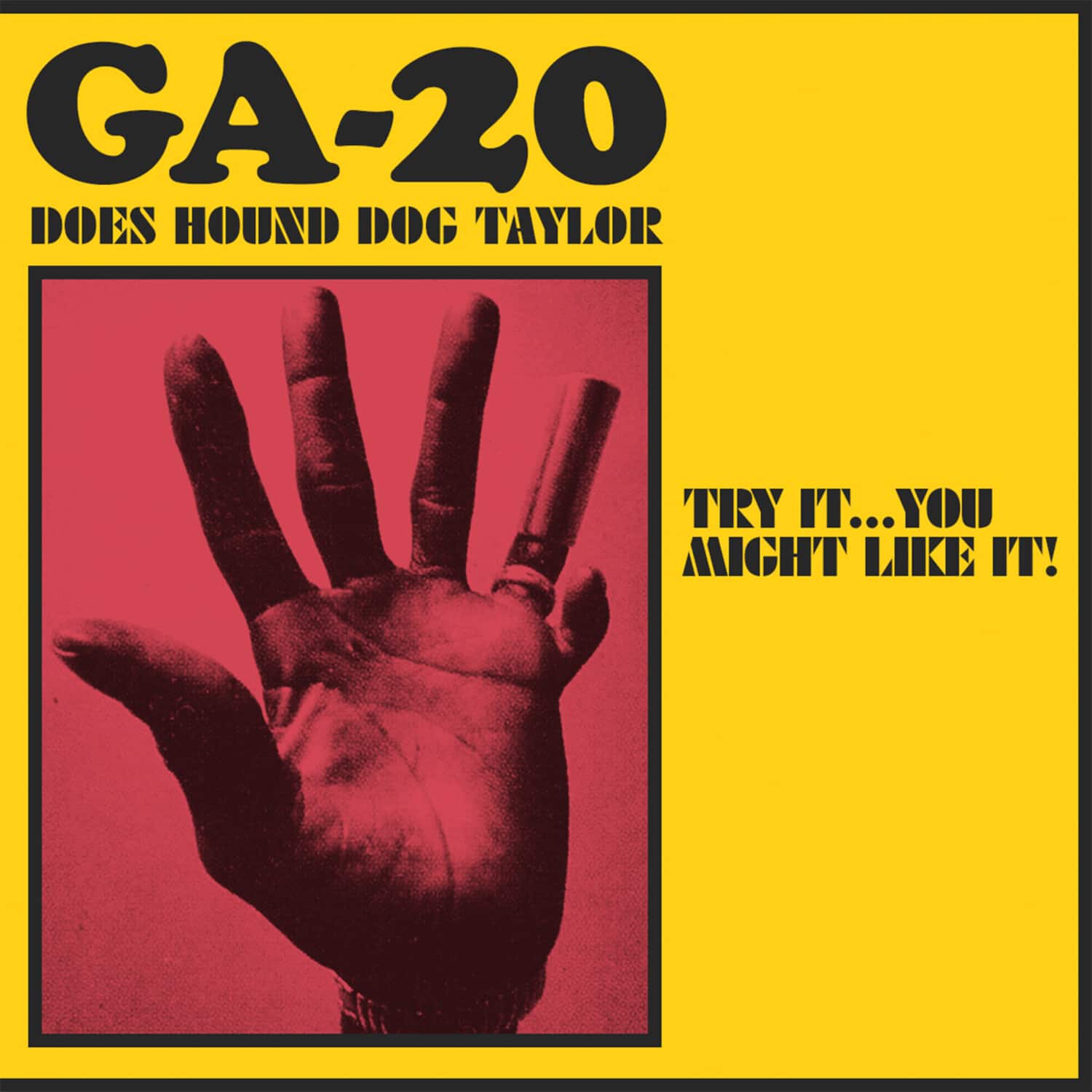 GA-20 - Does Hound Dog Taylor - Salmon Pink  - VINYL LP