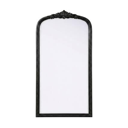 Front. Elegant Decor - Naomi Vintage Resin Mirror 24x60 in Vintage Bronze - Vintage Bronze.