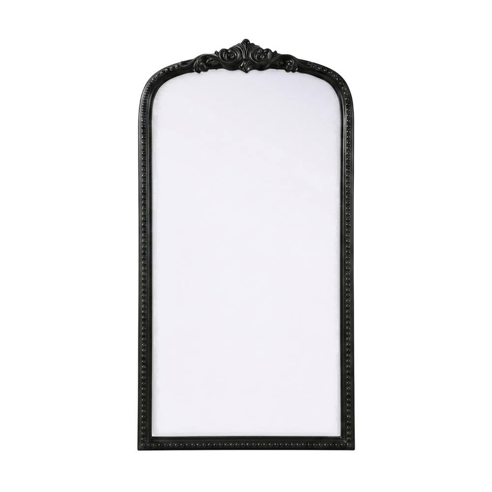 Front. Elegant Decor - Naomi Vintage Resin Mirror 24x60 in Vintage Bronze - Vintage Bronze.