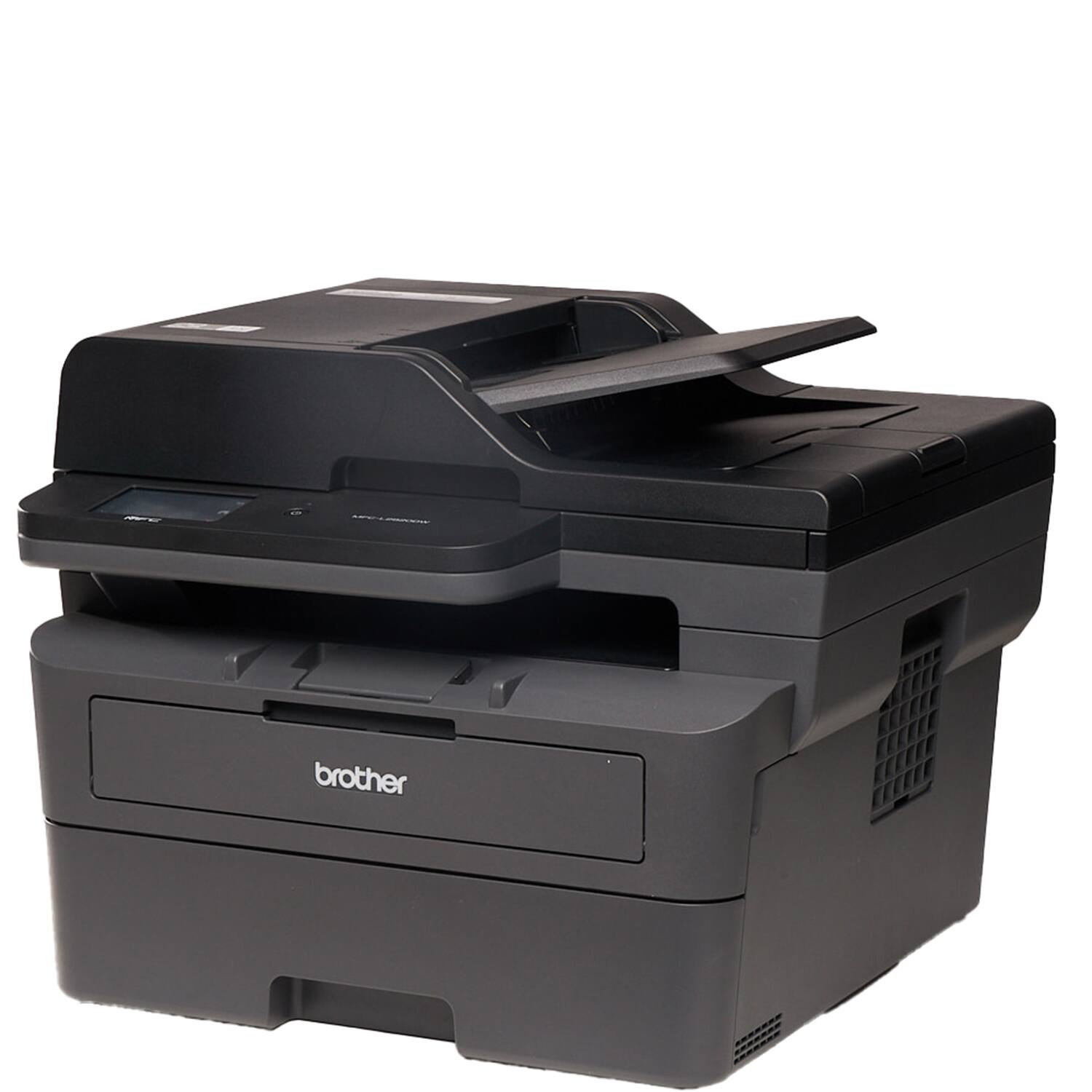Alt View 18. Brother - MFC-L2820DW Wireless Black-and-White Refresh Subscription Eligible All-In-One Laser Printer, Great for Home Offices - Gray.
