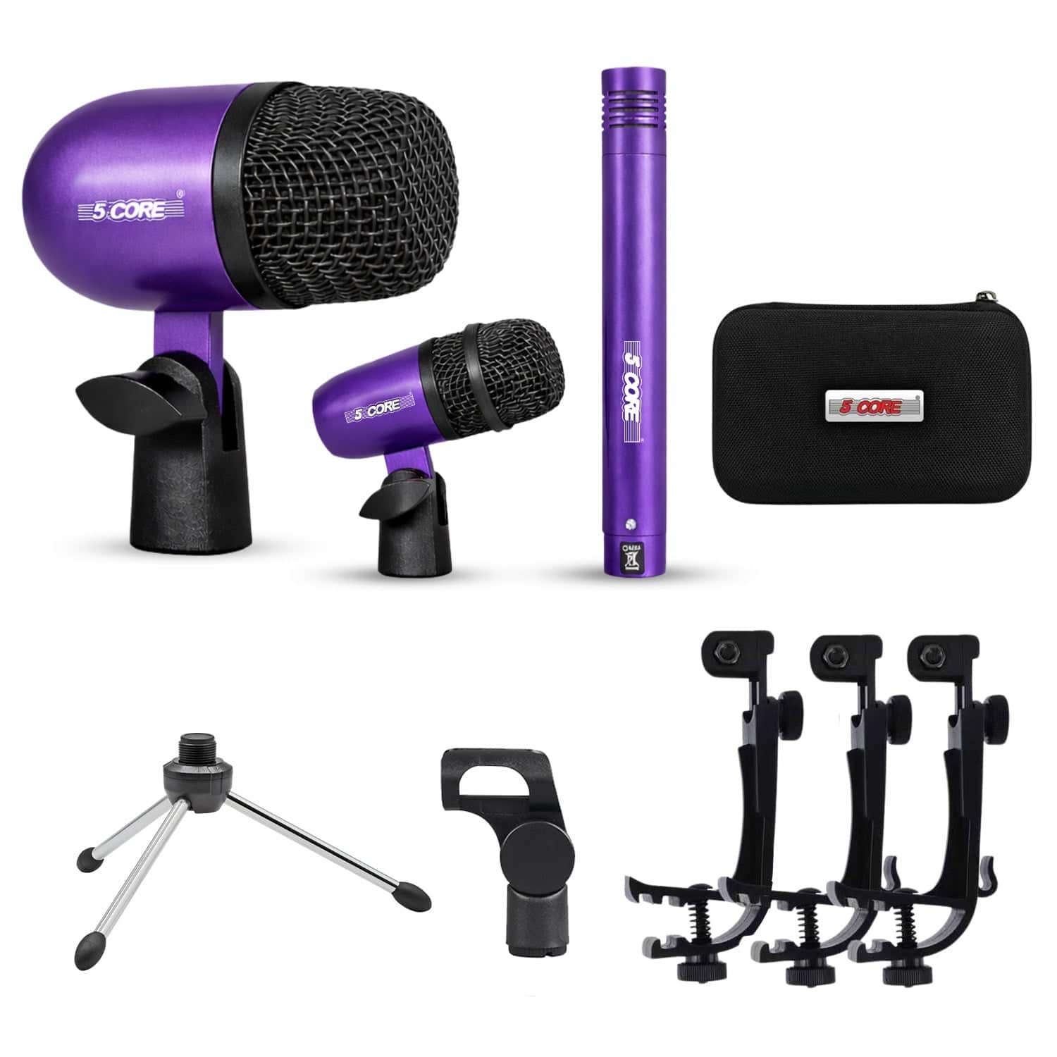 5 CORE - 5Core Conga Mic Snare Tom Microphone Drum Kit Condenser XLR Instrument Mics price history on PriceWatchPro