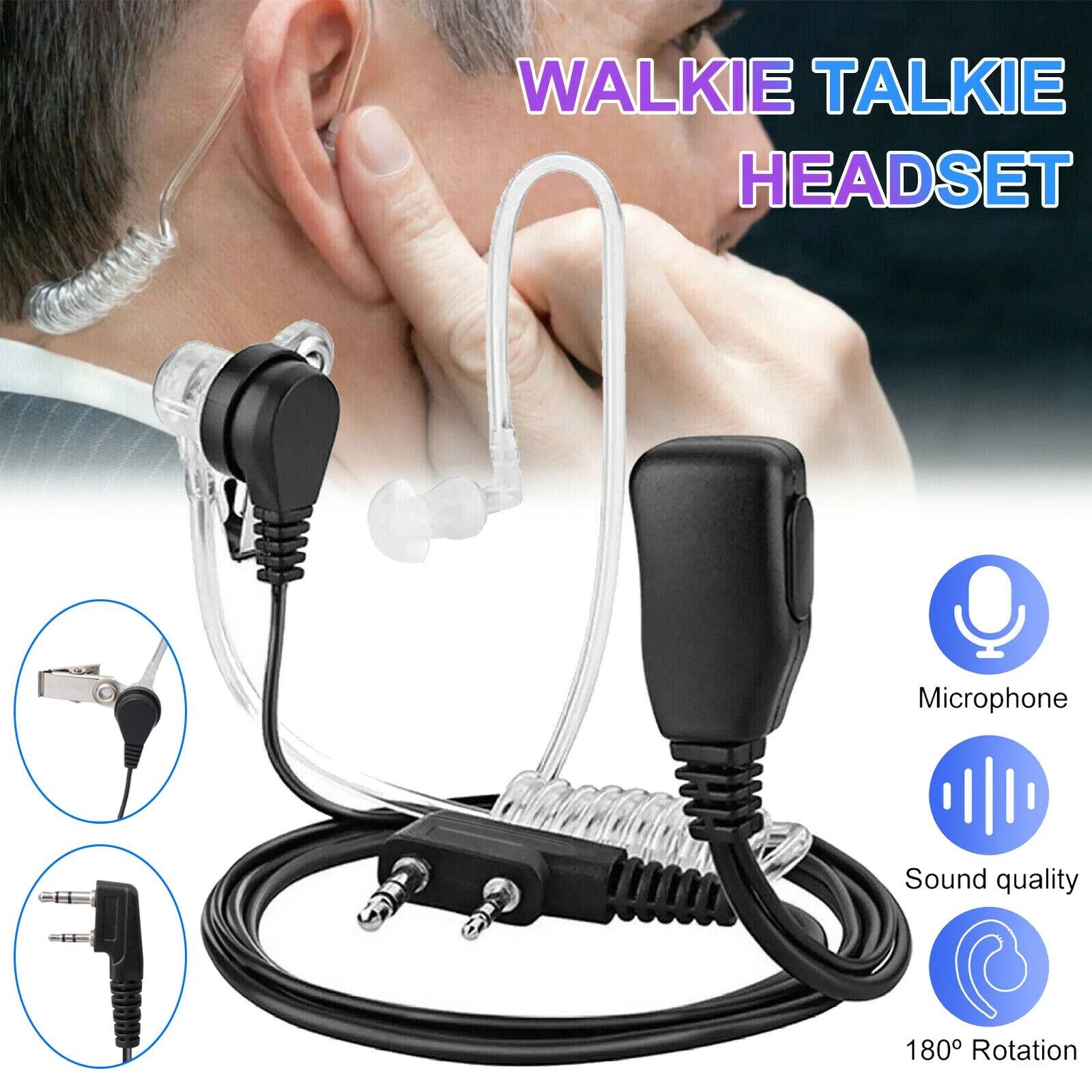 WALKIE TALKIE HEADSET

- Microphone
- Sound quality
- 180° Rotation