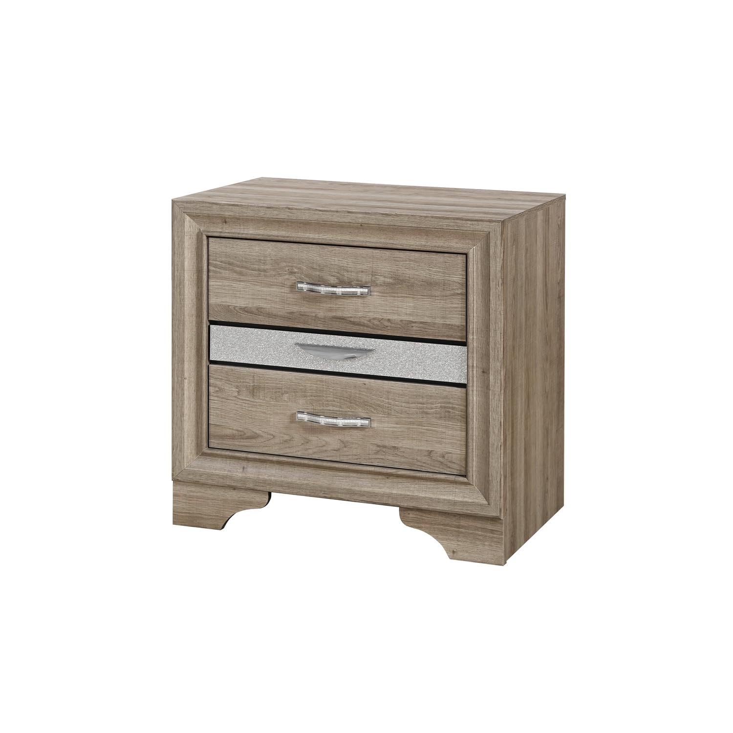Angle. Global Furniture USA - Seville Natural Nightstand - Natural.