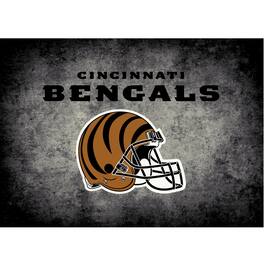 Imperial - Cincinnati Bengals 3'10" x 5'4" Distressed Rug - Black
