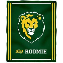 Vive La Fete - Southeastern Louisiana Lions 36'' x 48'' Children's Mascot Plush Blanket - Multicolor