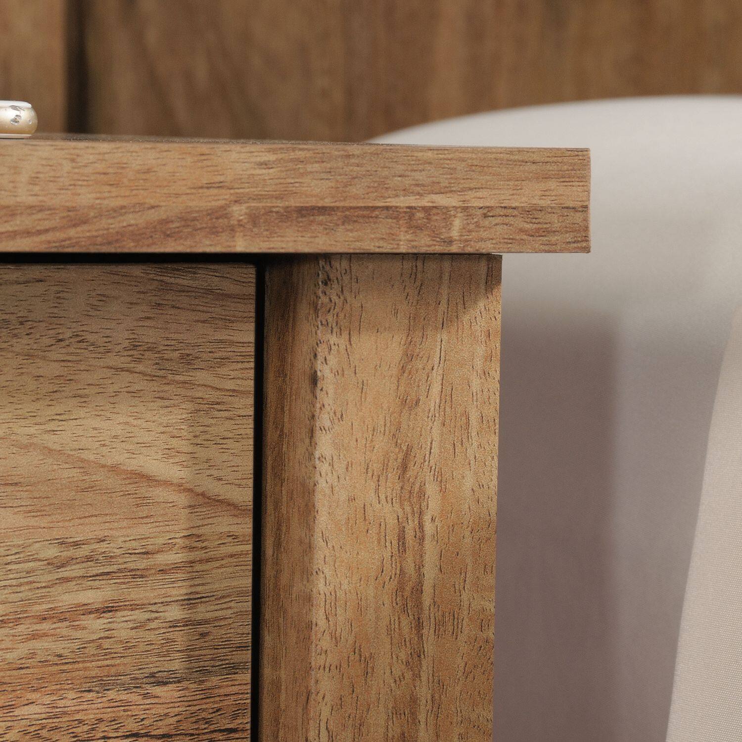 Alt View 3. Sauder - Sauder Cannery Bridge Night Stand Sindoori Mango finish - Sindoori Mango.