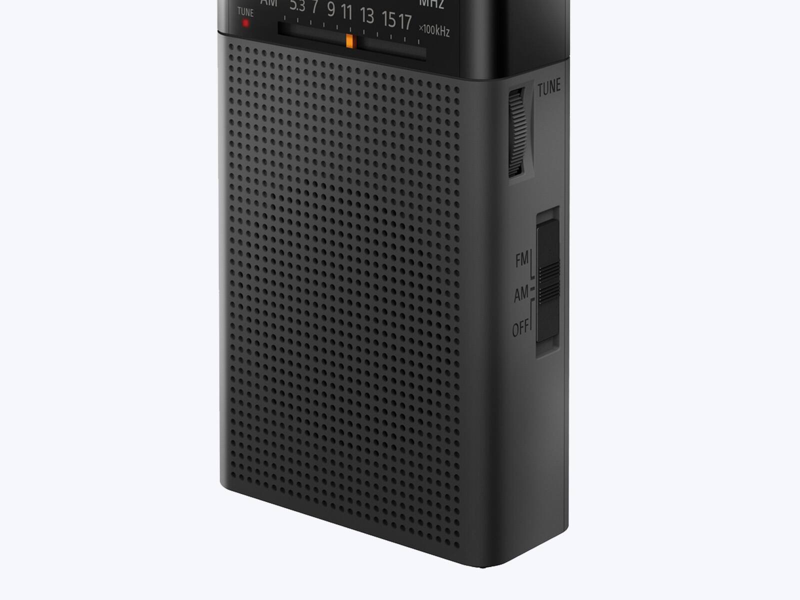 Radio Portable Sony ICF-S22 FM/AM Argentée - Occasion état Parfait