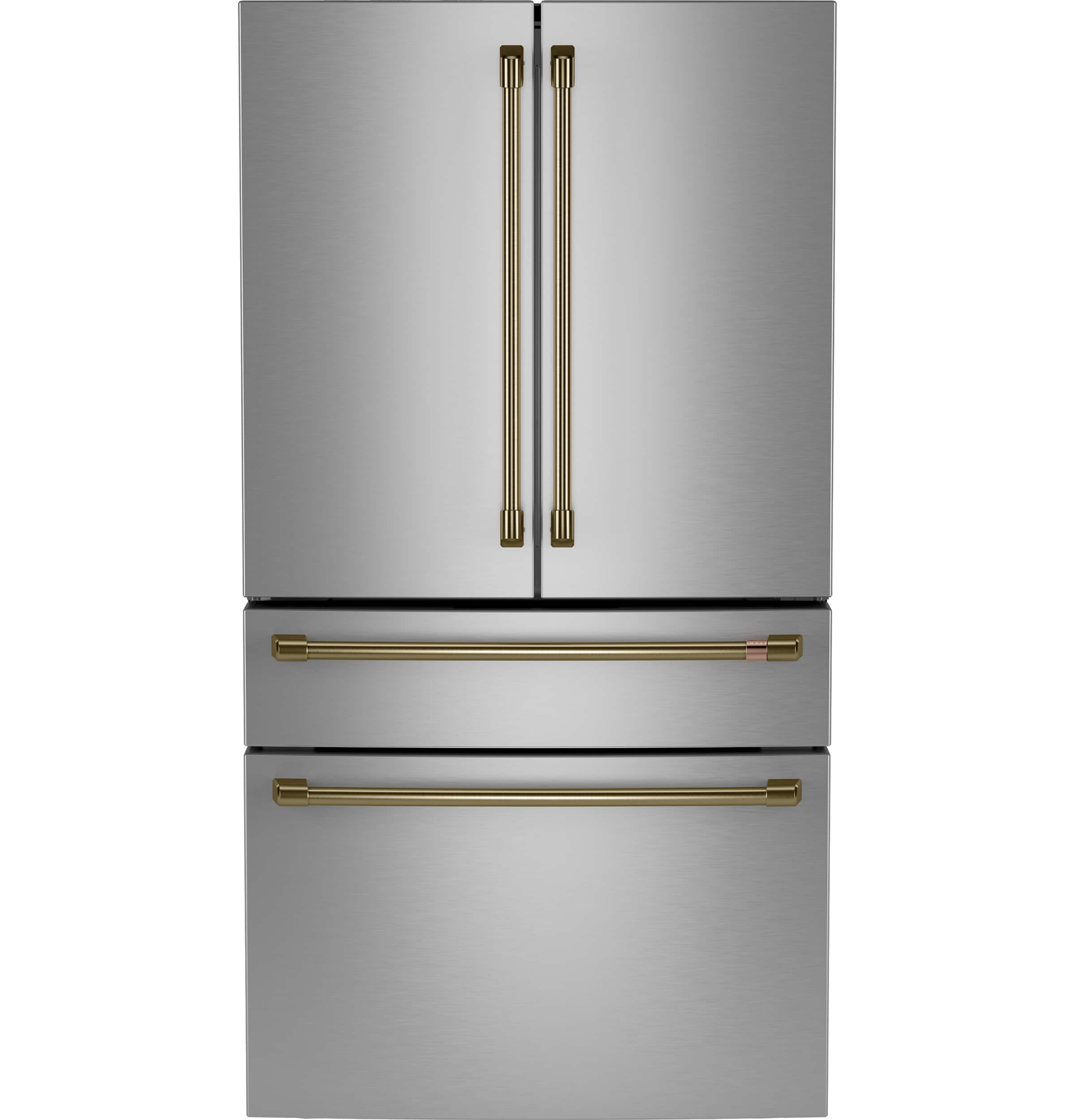 Alt View 33. Café - 23.2 Cu. Ft. 4-Door French Door Counter-Depth Smart Refrigerator with Dual Dispense AutoFill Pitcher - Stainless Steel.