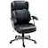 Front. Homcom - Executive Office Chair with Tilt Function, PU Leather High Back Desk Chair, Swivel Computer Chair with Adjustable - Black.