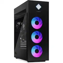 HP - OMEN 45L GT22 Gaming Desktop PC- Intel Core Ultra 9 285K up to 5.7 GHz, 32GB DDR5 RAM, 2TB NVMe SSD, RTX 5070 - Black