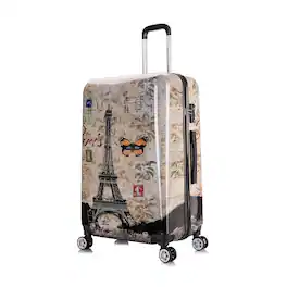 InUSA - Prints Lightweight Hardside Spinner Luggage 28" - PARIS