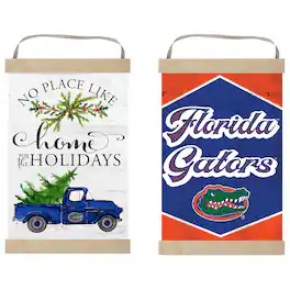 Jardine - Florida Gators 12" x 20" Reversible Banner Sign - White