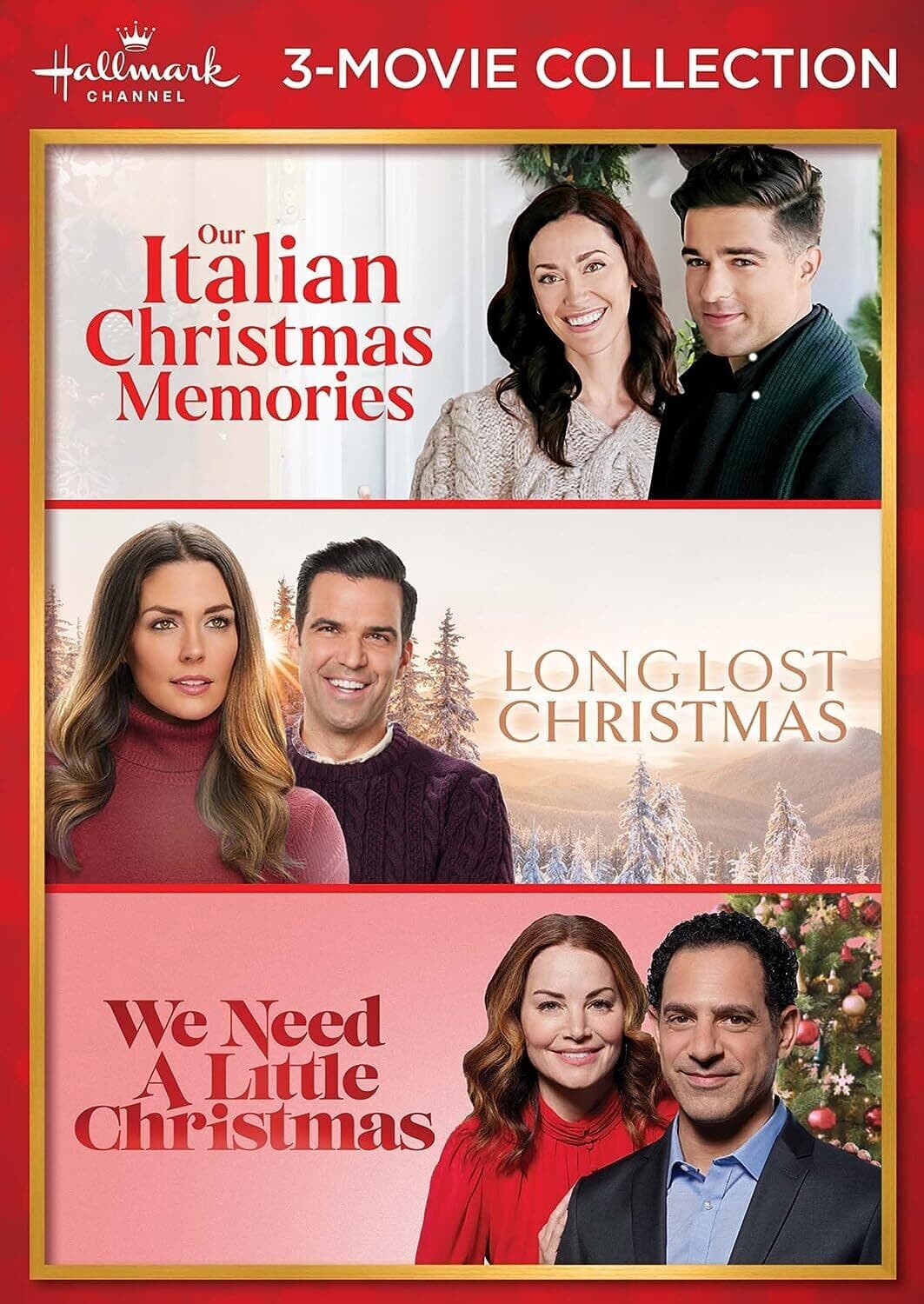 Hallmark Channel 3-Movie Collection (Our Italian Christmas Memories / Long Lost Christmas / We Need - DVD