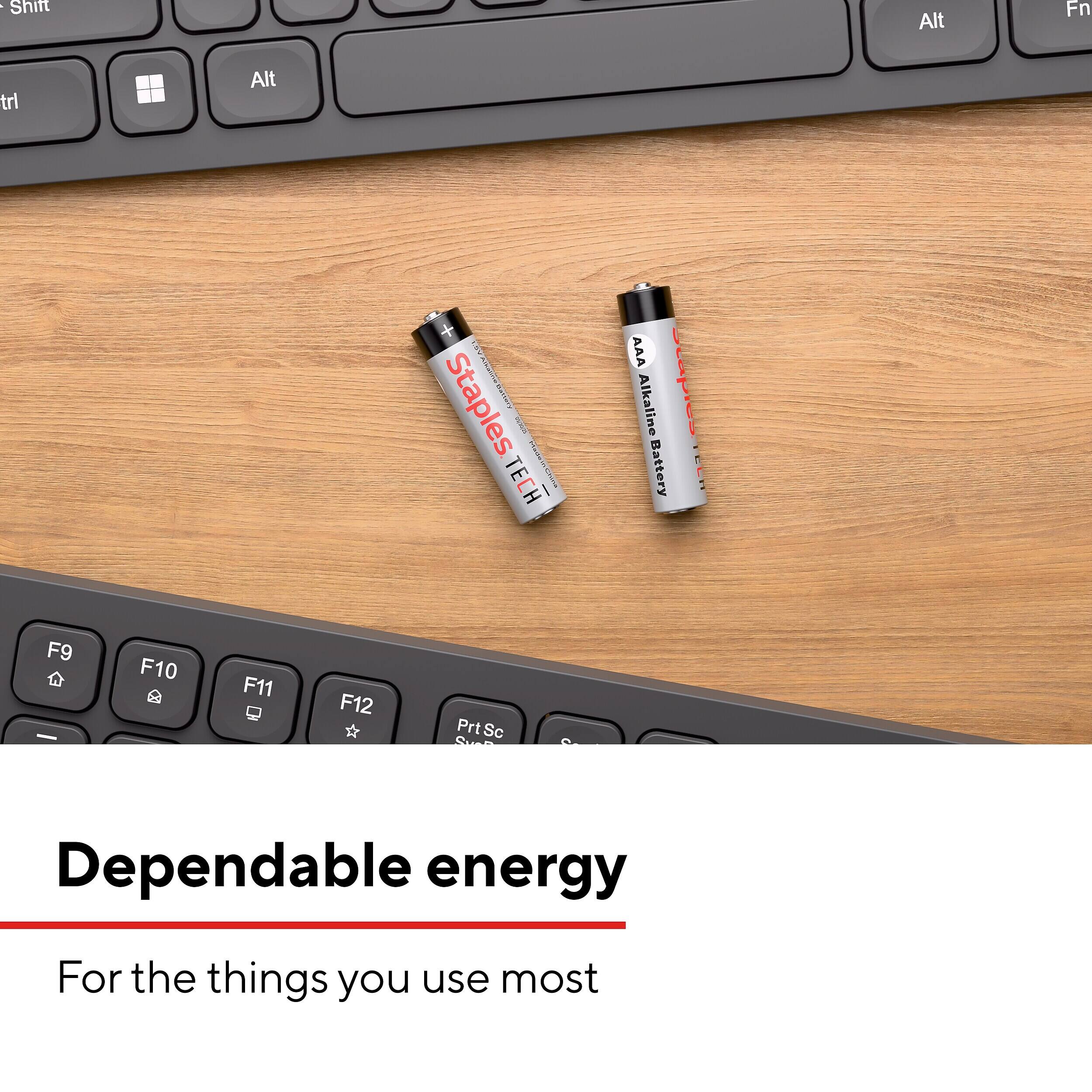 Shift  
Alt  
Fn  
Ctrl  
Alt  
169 PORKING Staples Battery 10,000 PRECENTE Placein TECH  
Alkaline Battery  
F9  
F10  
F11  
F12  
PrtSc  
Dependable energy  
For the things you use most
