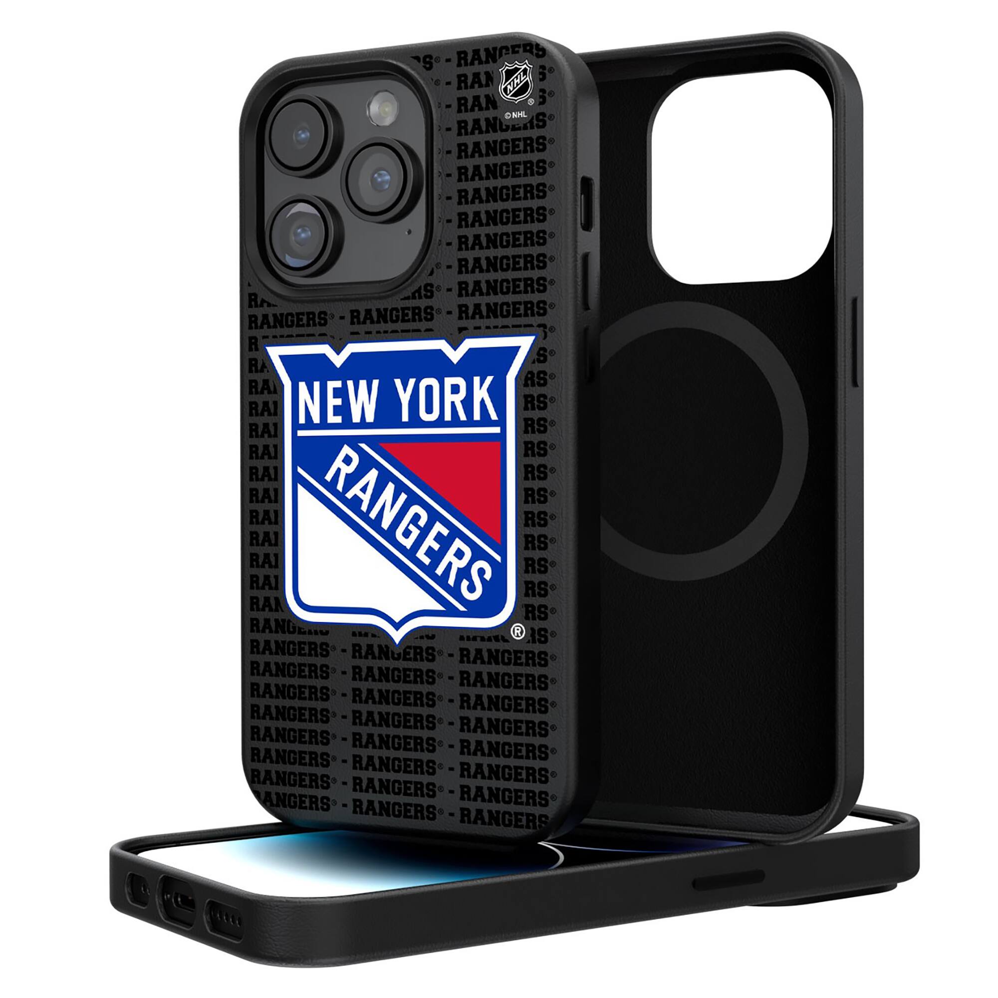 Keyscaper - NHL - New York Rangers Primary Logo iPhone Magnetic Bump Case - 16 Pro Max - Black price history on PriceWatchPro
