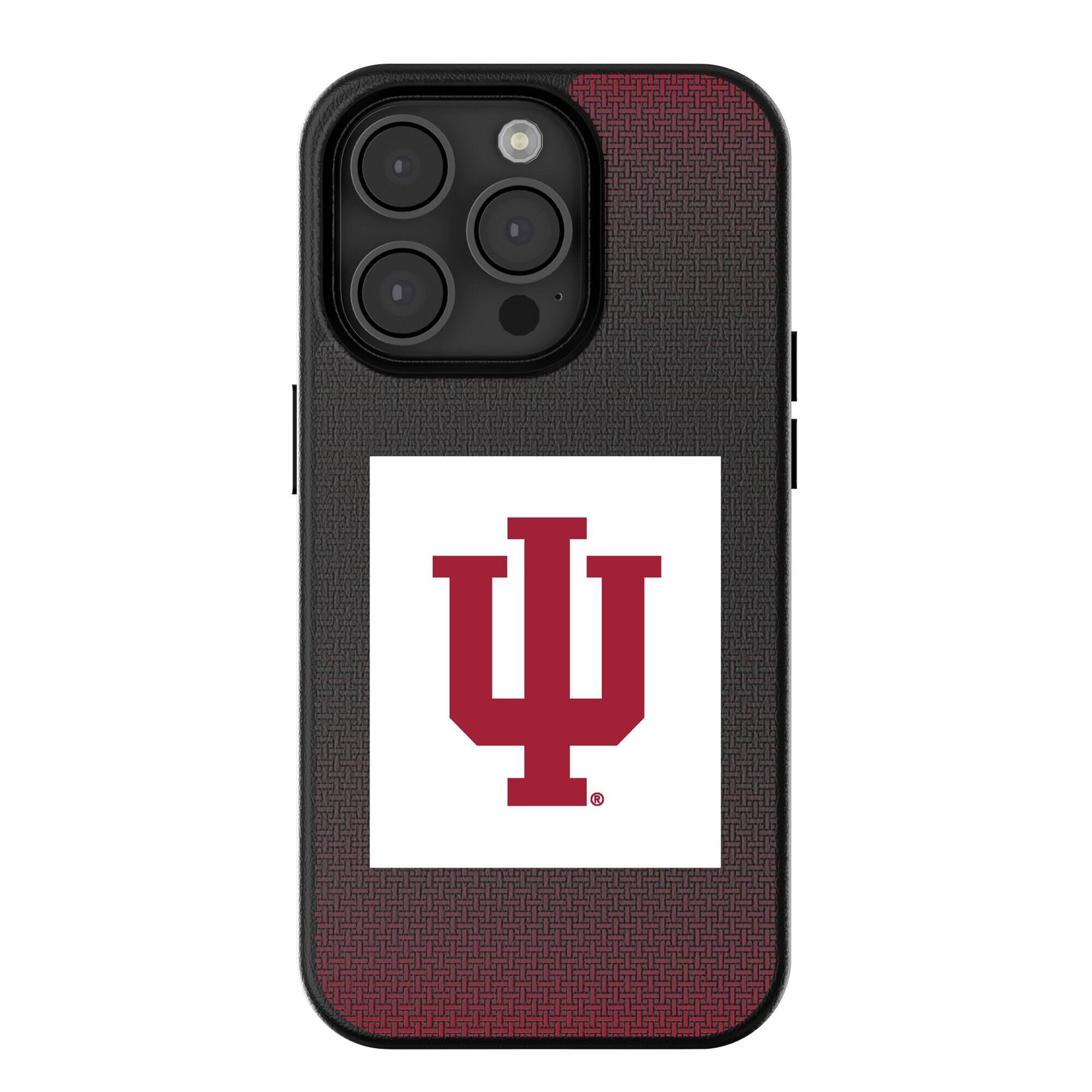 Keyscaper - NCAA - Indiana Hoosiers Linen Logo iPhone Magnetic Bump Case - 15 - Black price history on PriceWatchPro