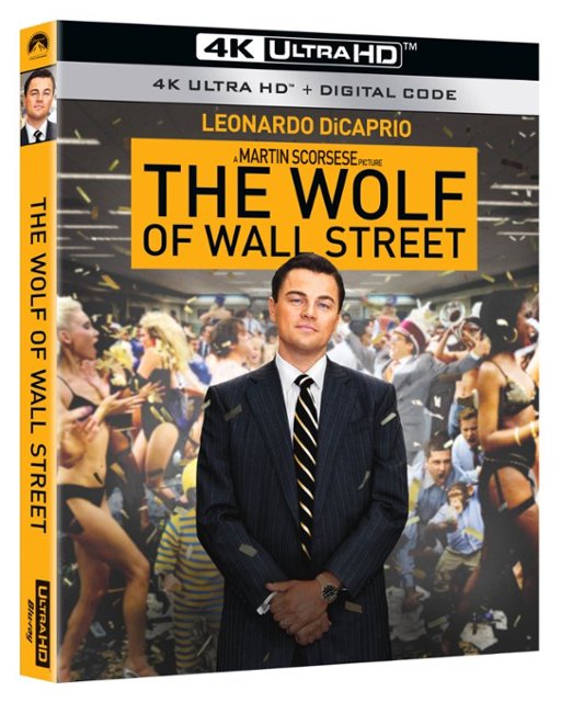 The Wolf of Wall [Includes Digital Copy] Ultra HD Blu-ray] [2013] Buy