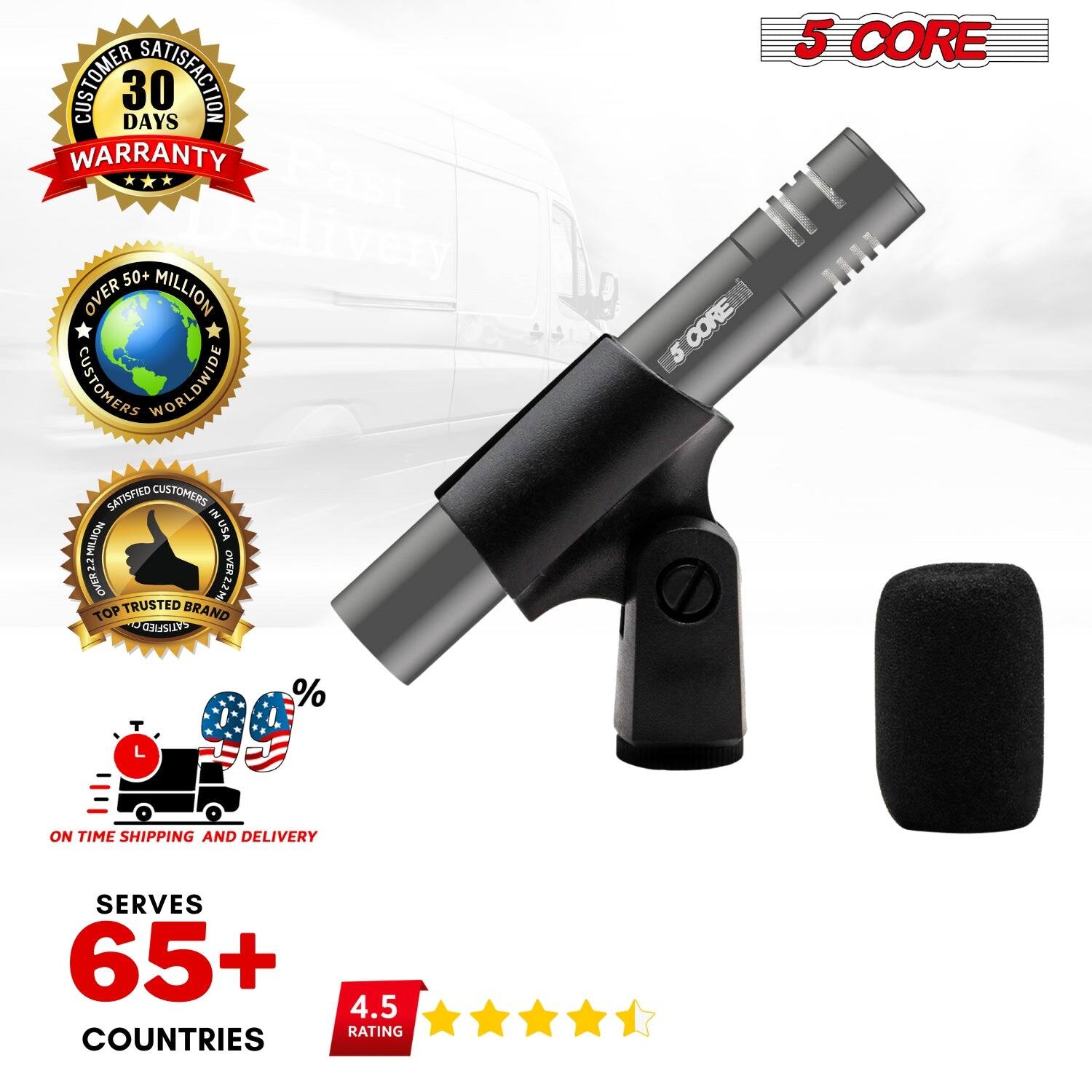 CUSTOMER 30 DAYS SATISFACTION WARRANTY  
50+ MILLION CUSTOMERS WORLDWIDE SATISFIED CUSTOMERS IN MILLIONS IN USA  
TOP TRUSTED BRAND  
5 CORE  
ON TIME SHIPPING AND DELIVERY  
SERVES 65+ COUNTRIES  
4.5 RATING