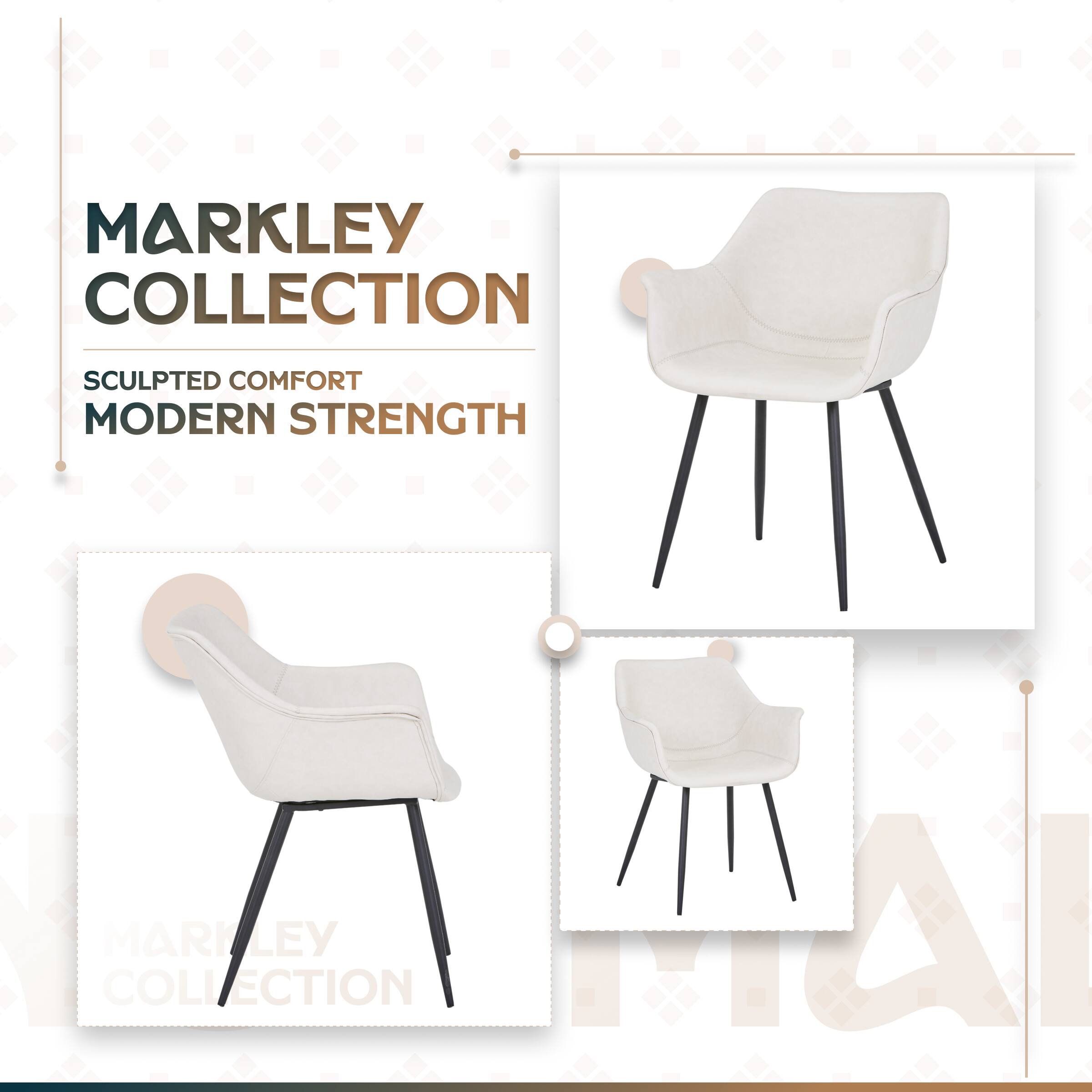 MARKLEY COLLECTION  
SCULPTED COMFORT  
MODERN STRENGTH  
MARKLEY COLLECTION
