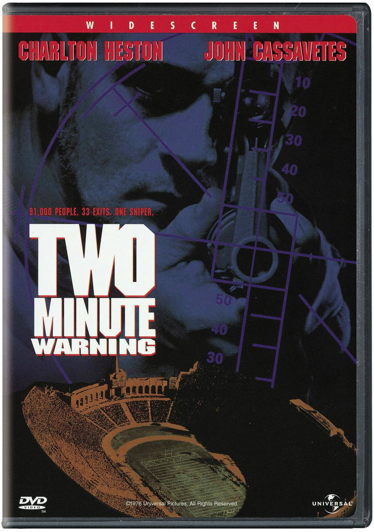 Front. Two Minute Warning (DVD Widescreen) [DVD].