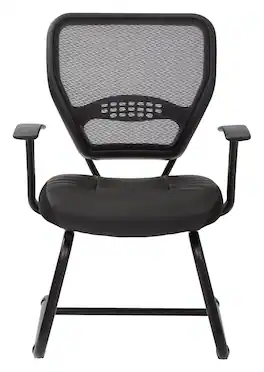Office Star Products - Professional Visitors Office Chair - Black
