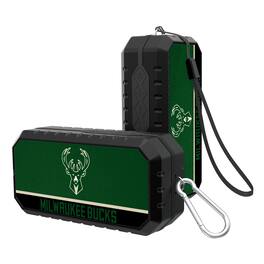 Keyscaper - Milwaukee Bucks End Zone Water Resistant Bluetooth Speaker - Multicolor