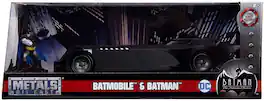 Jada Toys - DC Comics - Batman Animated Series Batmobile Die-cast Car, 1:24 Scale Vehicle, 2.75 - Collectibles - Multicolor