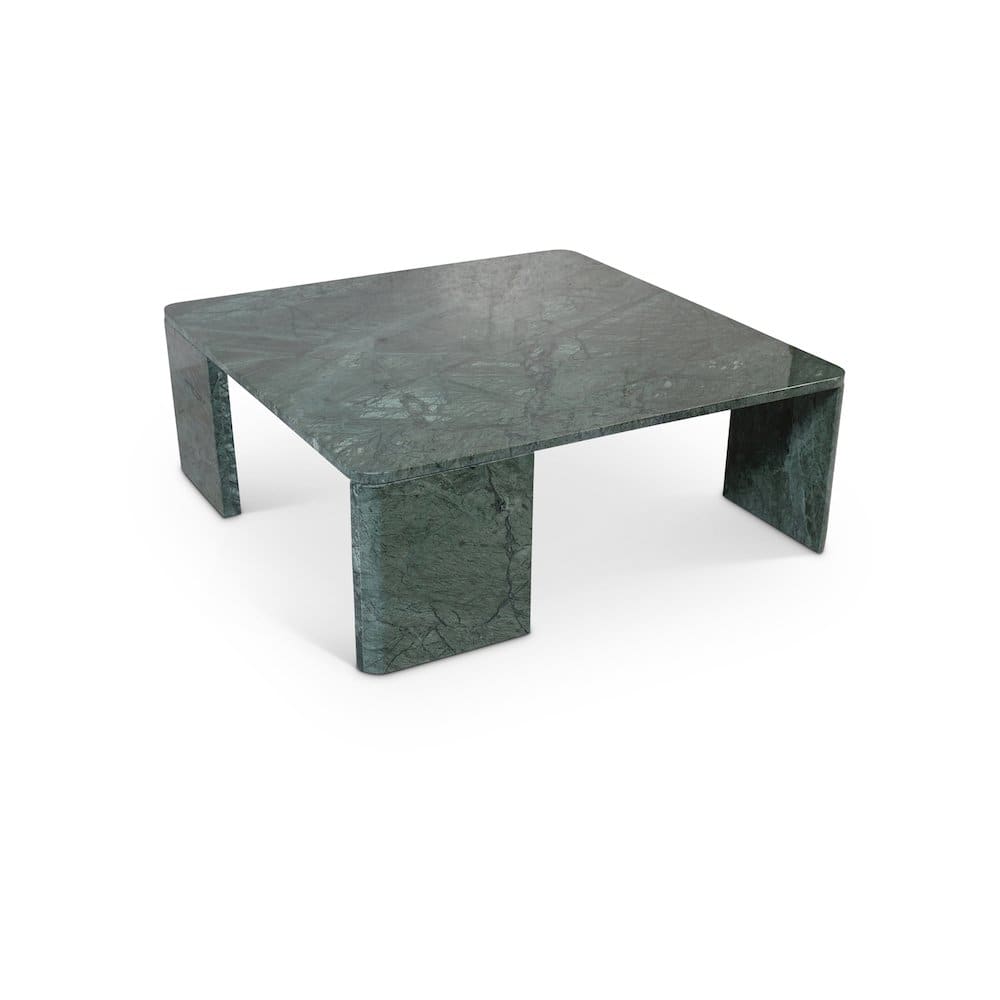 Meridian Furniture - Livorno Light Grey Coffee Table - Green