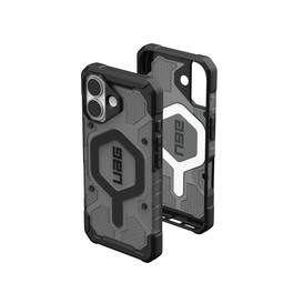 UAG - iPhone 17 Case with MagSafe, Traction Grip, Drop Protection, Rugged Transparent Protective Cover, Pathfinder Clear - Ash/Black