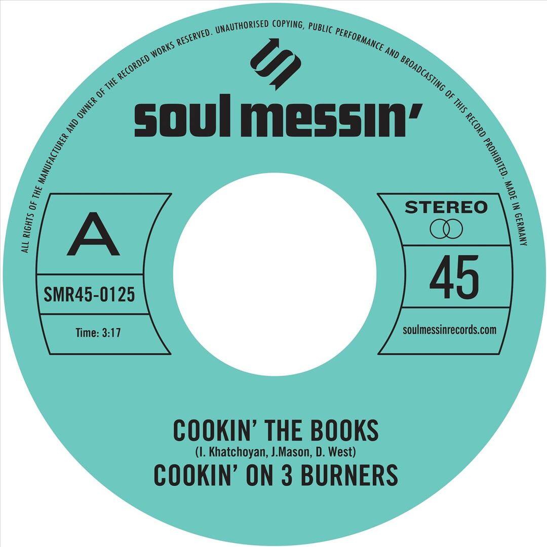 Front. Cookin' the Books [7 inch Vinyl Disc].