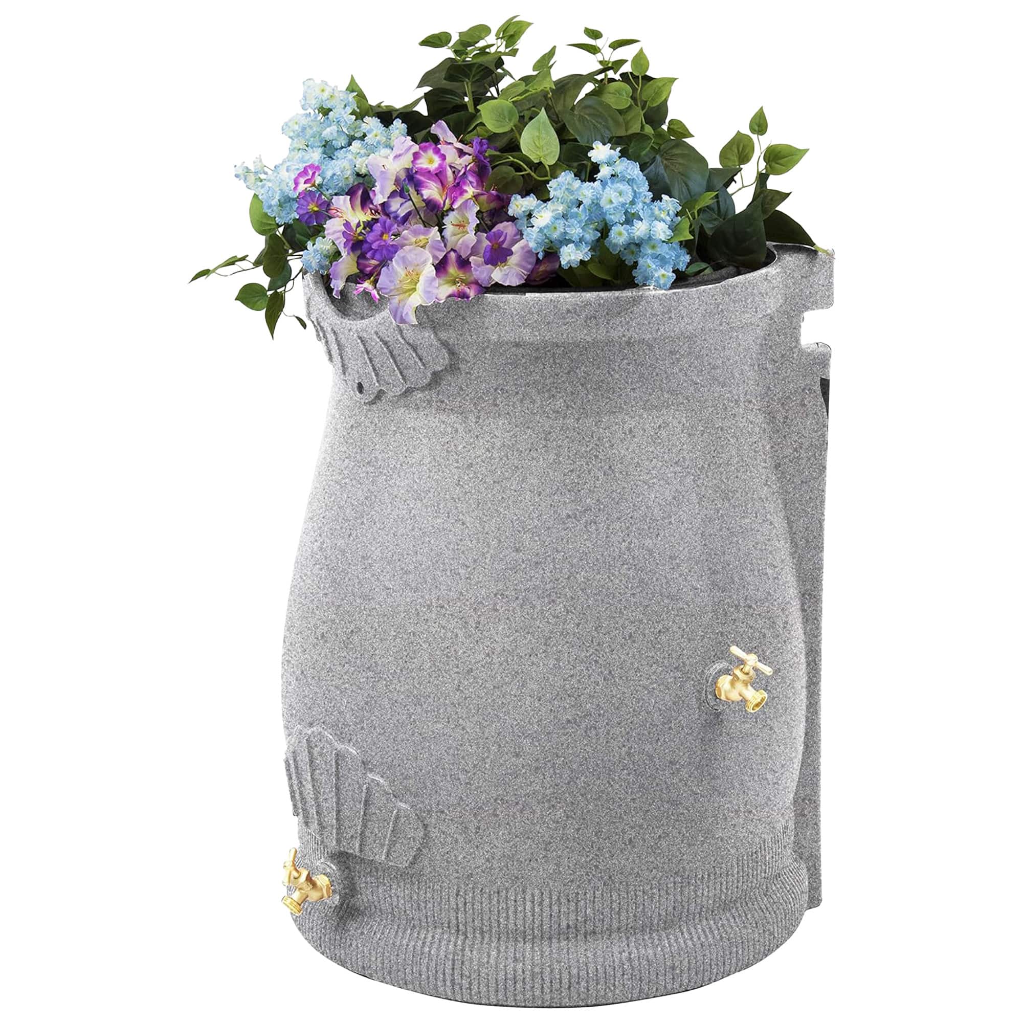 Good Ideas - RWURN50-LIG 50 Gallon Rain Saver Wizard Barrel Urn, Light - Granite price history on PriceWatchPro