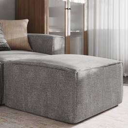 Emma + Oliver - Farmount Modular Ottoman Footrest - Gray