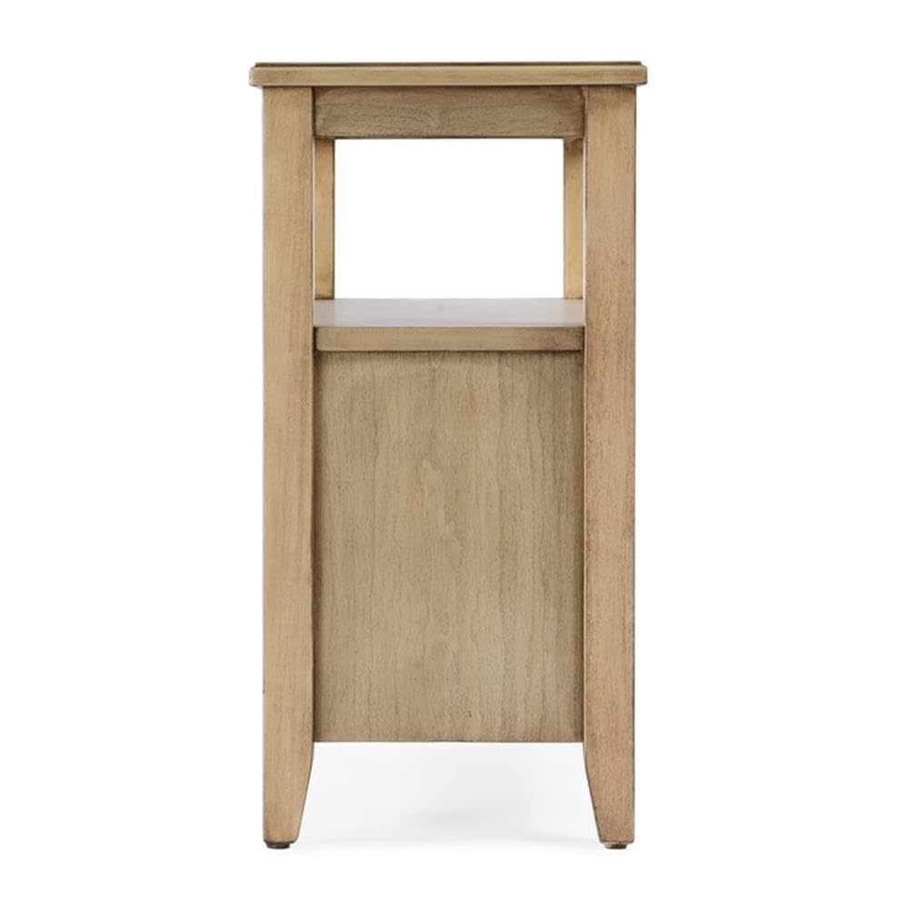 Alt View 1. Butler Specialty - Marcus Side Table with Storage - Tan/Beige.