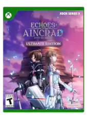 XBOX SERIES X
ECHOES OF AINCRADE
SWORD ART ONLINE
ULTIMATE EDITION
TEEN T ESRB
BANDAI NAMCO
