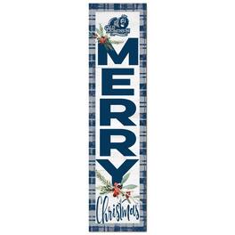 Jardine - Old Dominion Monarchs 12'' x 48'' Outdoor Merry Christmas Leaner - White