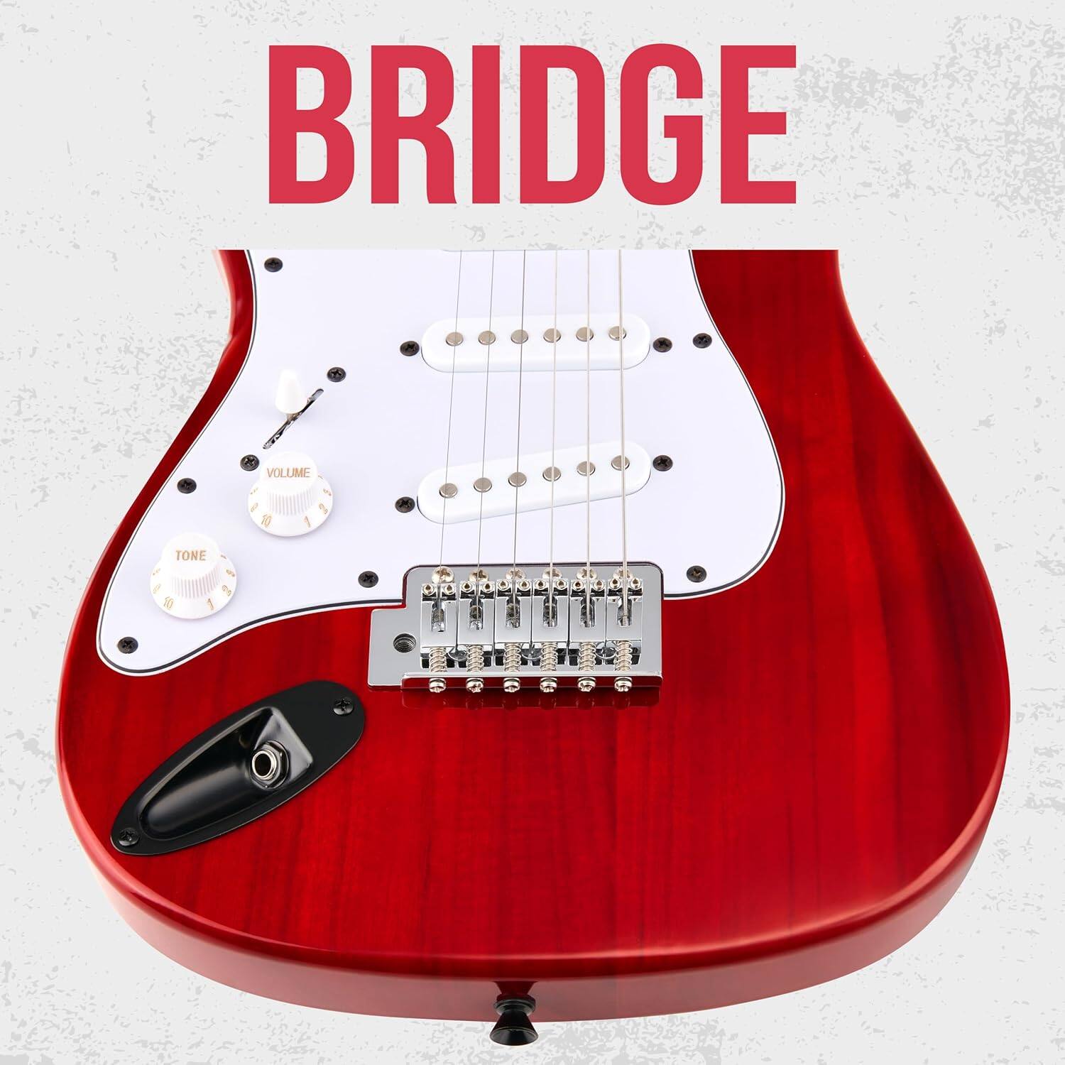 BRIDGE

VOLUME - / - V 1 TONE - I am 10 1