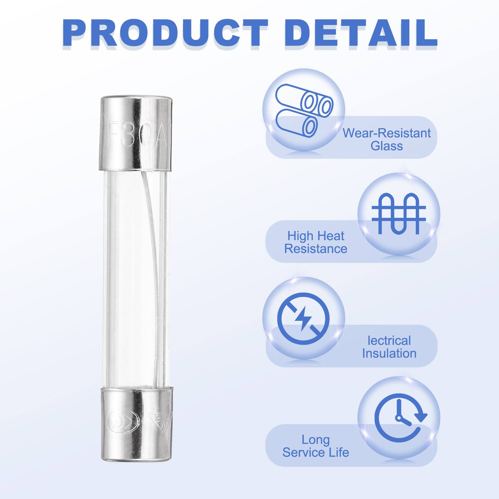 PRODUCT DETAIL

- Wear-Resistant Glass
- High Heat Resistance
- Electrical Insulation
- Long Service Life