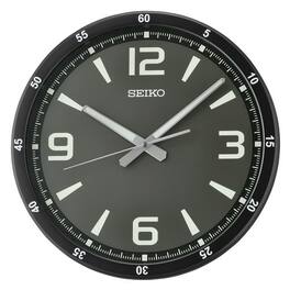 Seiko - 14" Shi Dial Wall Clock - Black