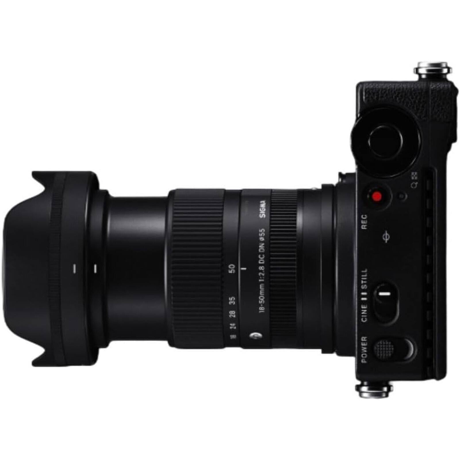 50 35 28 24 - SIGNI 055 NO DC 1:2.8 18-50mm REC STILL - = CINE POWER
