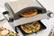 Alt View 14. Cuisinart - Portable Outdoor Pizza Oven - Stainless Steel/Black.