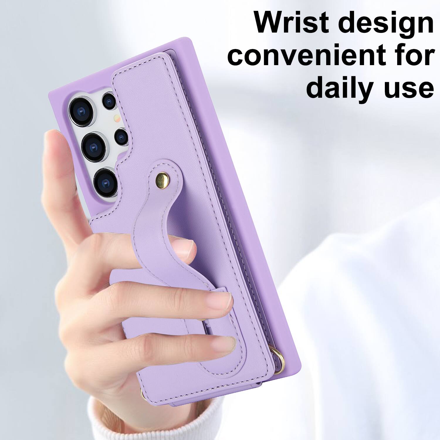 Wrist design convenient for daily use