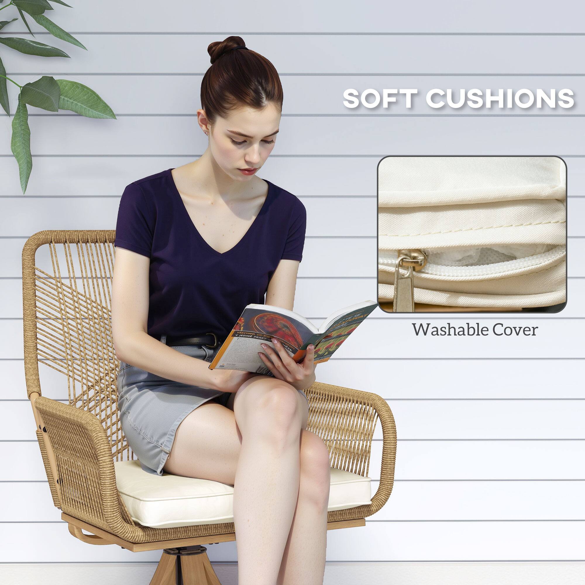 SOFT CUSHIONS  
Washable Cover
